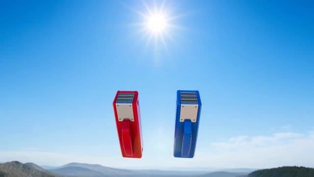 Grok Imagine prompt: Flying staplers hit by lightning — cover
