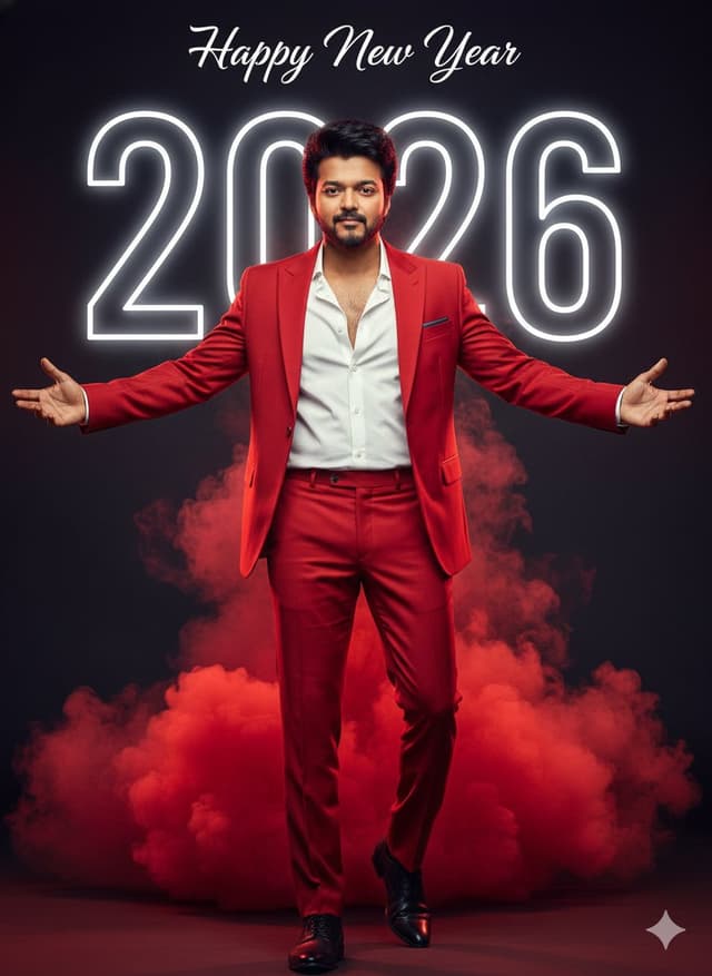 Happy New Year 2026 Cinematic Portrait — output