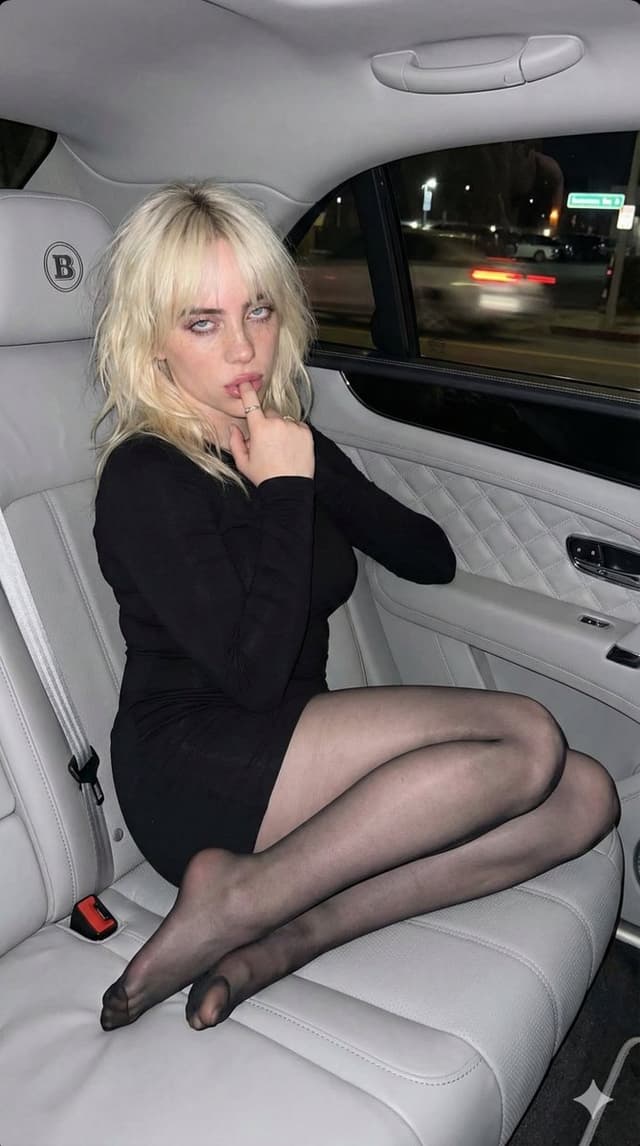 Direct Flash Portrait of Woman in Luxury Car Prompt — output