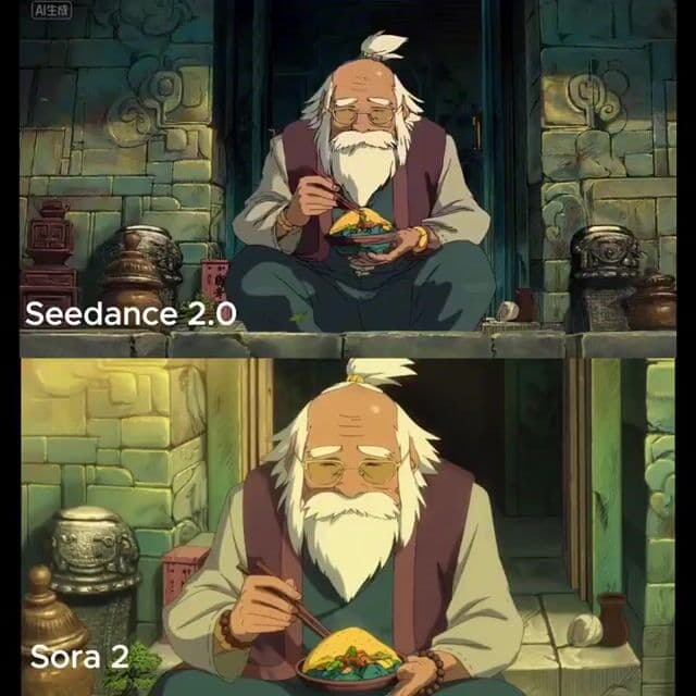 Old man eating taco slowly with chopsticks in warm golden light — cover