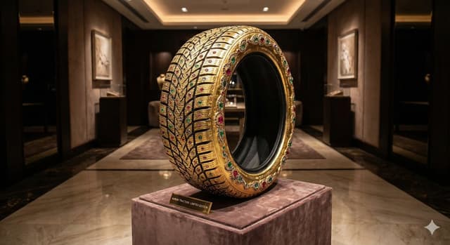 E-commerce Main Image - Luxury Snow Tire Image Generation — output