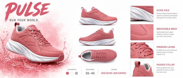 Product Marketing - PULSE Sneaker Product Sheet — output