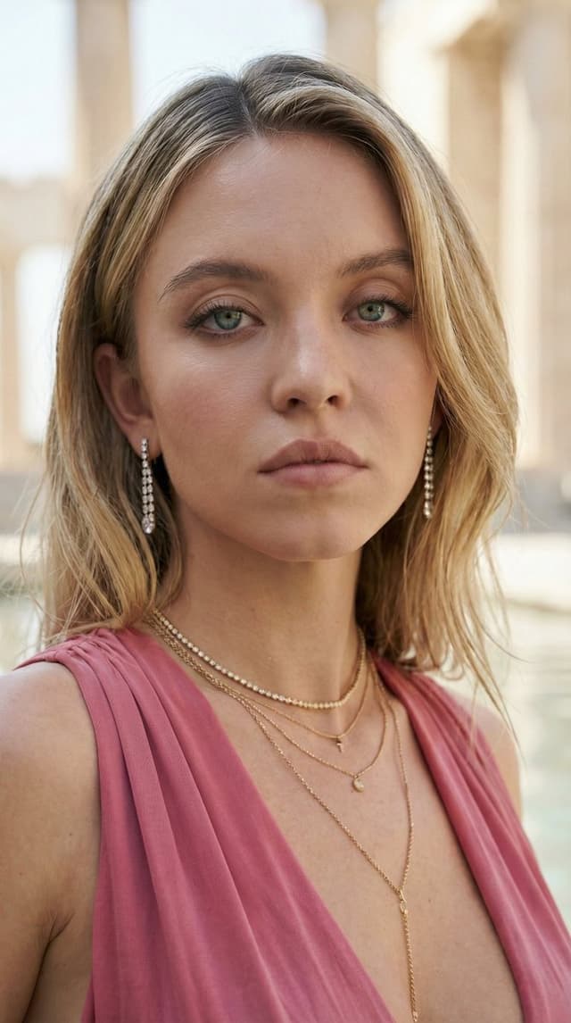 Sydney Sweeney Grecian-Style Editorial — output