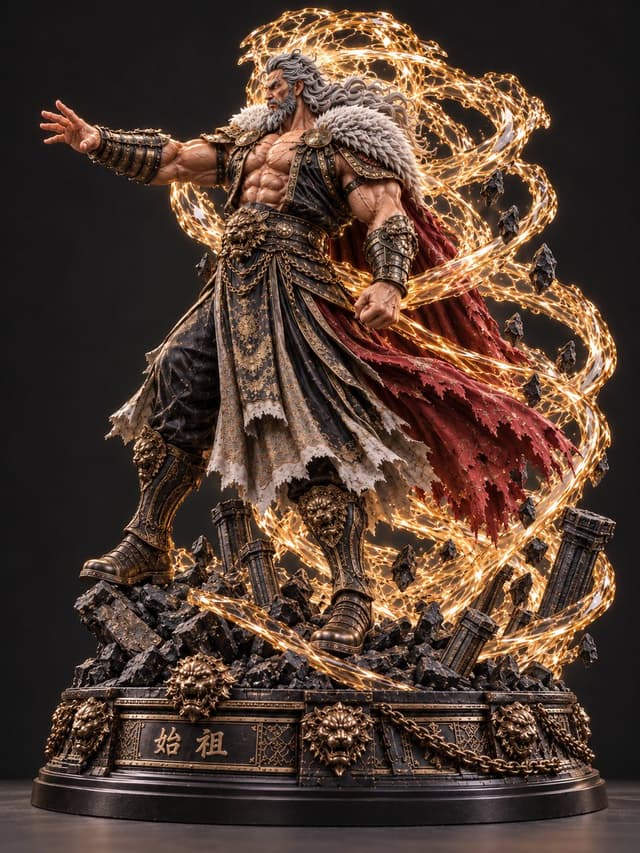 Product Marketing - Mythic Warrior Statue — output