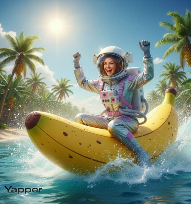 Comic / Storyboard - Dynamic Video Prompt: Banana Float Rocket — output