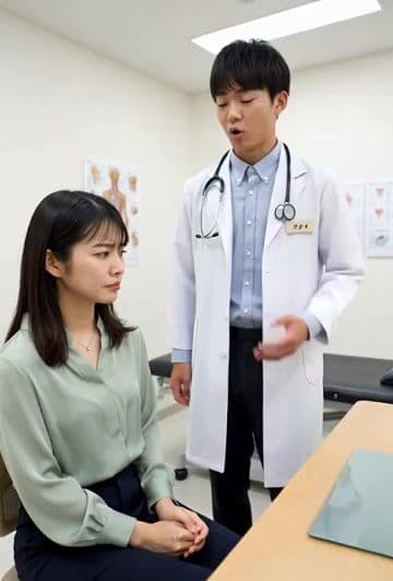A Doctor Explaining a Hereditary Disease — cover