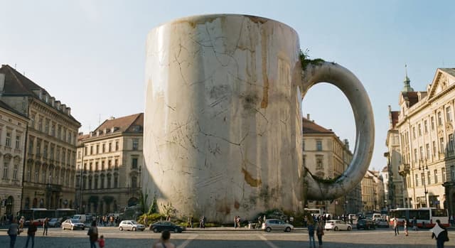 Ordinary Object to Massive Monument Transformation — output