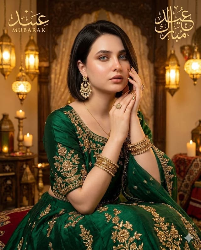 Social Media Post - Eid Mubarak Portrait — output