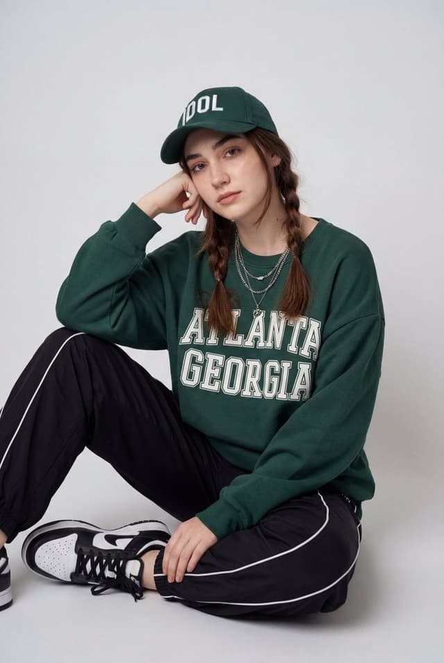 Streetwear Fashion Editorial Studio Portrait Prompt — output