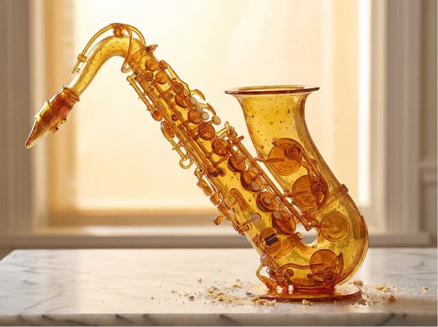E-commerce Main Image - Product Rendered as Blown Sugar Prompt — output