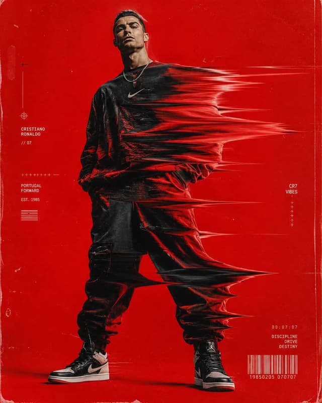 Product Marketing - Ultra-Premium Cinematic Sports Glitch Poster — output