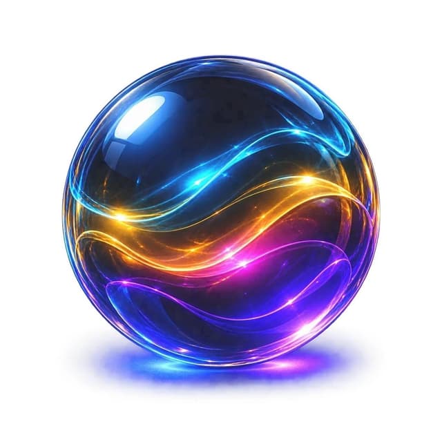 Product Marketing - Neon Glass Energy Orb — output