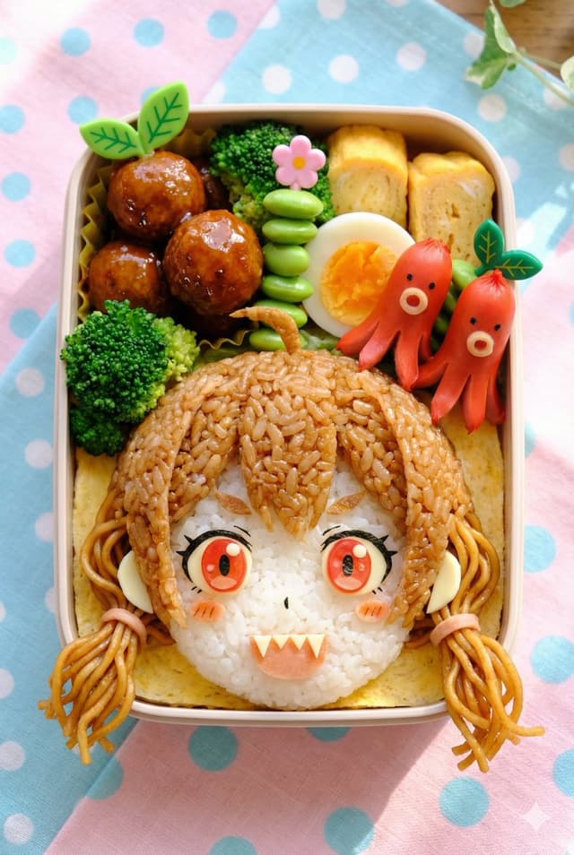 Kyaraben (Character Bento Box) Generation Prompt — output