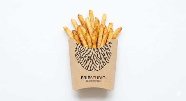 E-commerce Main Image - Minimalist Food Illustration and Photorealism Blend — output