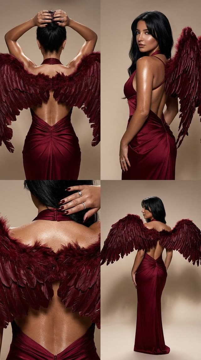 Product Marketing - Dark Luxury Fallen Angel Editorial — output