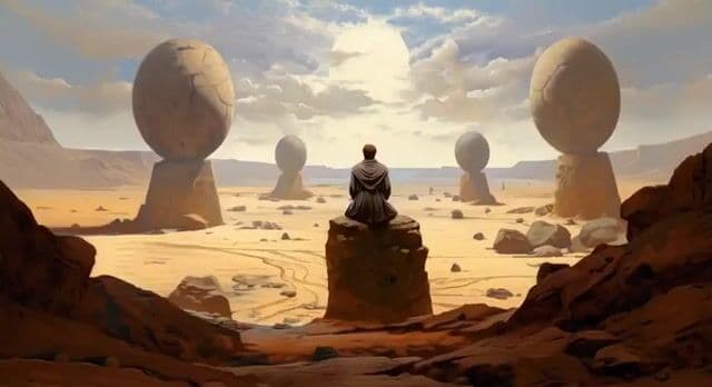 Meditating Jedi Animation — cover