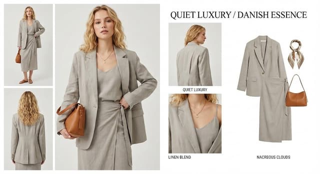 E-commerce Main Image - Quiet Luxury Office Lady Lookbook Prompts (3 Variations) — output