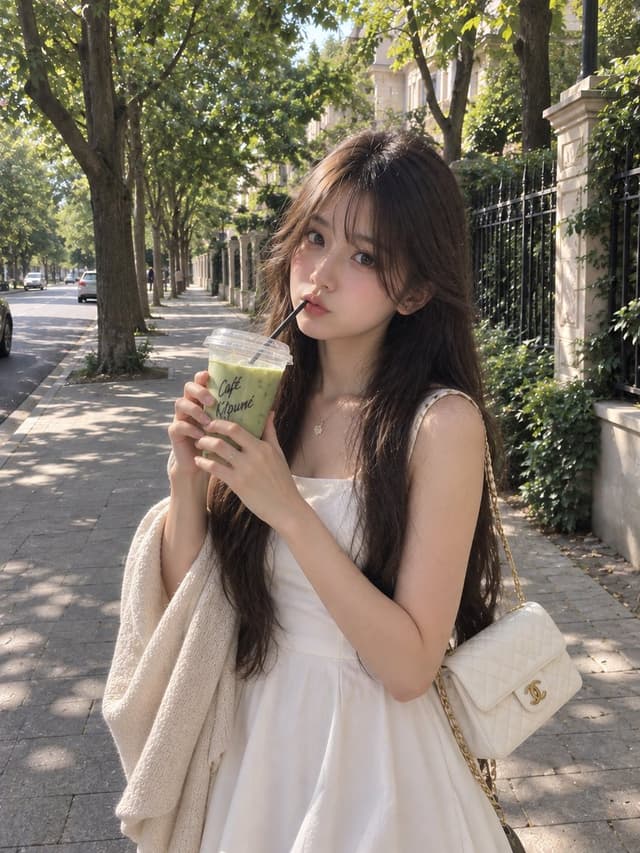 Social Media Post - Korean Inspired Summer Lifestyle Portrait — output
