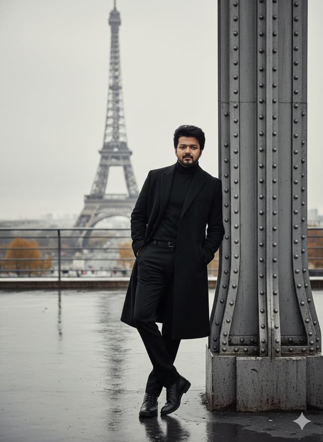 Cinematic Portrait in Rainy Paris — output