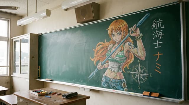Nano Banana Pro Chalk Art Generation — output