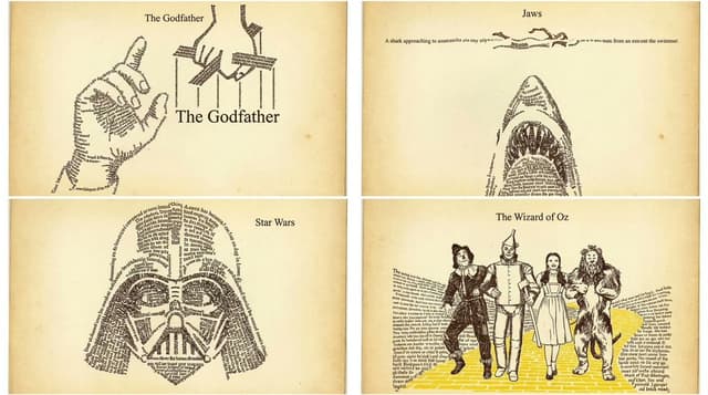 YouTube Thumbnail - Typographic Emergence Movie Poster Grid — output