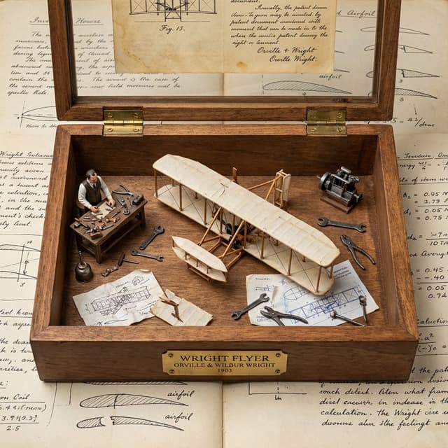 Infographic / Edu Visual - Invention Prototype Display Box Prompt — output