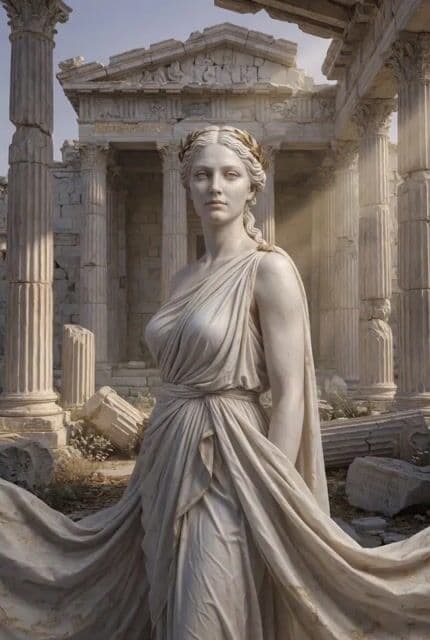 Ultra-Realistic Portrait Inspired by Ancient Greek Sculpture — cover