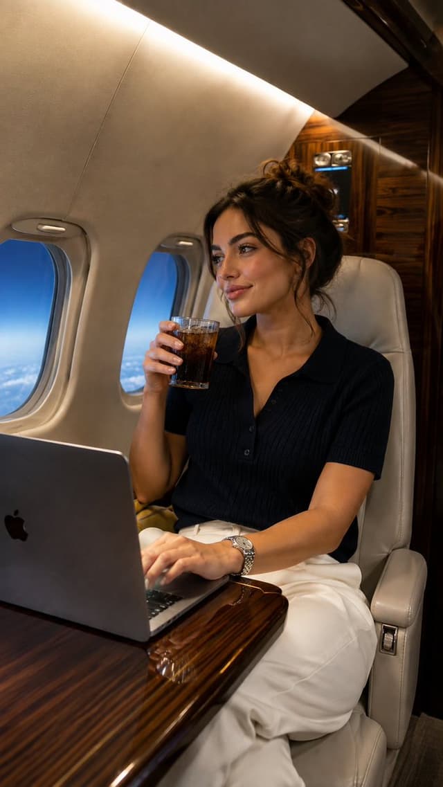 Profile / Avatar - Private Jet Lifestyle Photography — output