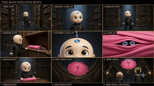 Game Asset - Cinematic Animated AI Archivist — output