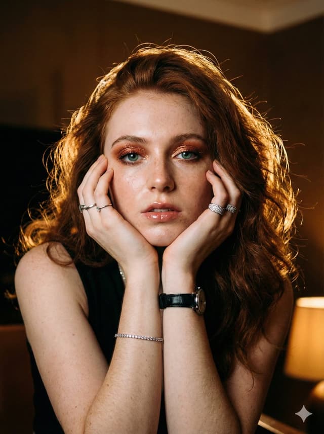 Cinematic Warm Tungsten Portrait — output