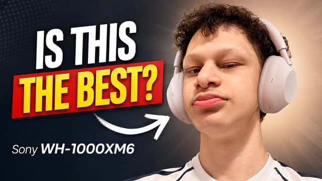 YouTube Thumbnail - Sony Headphones Review Thumbnail — output