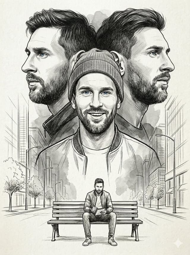 Comic / Storyboard - Cinematic Monochrome Character Study — output