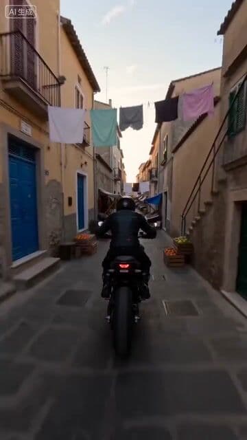 Motorcycle Chase Single Continuous Shot — cover