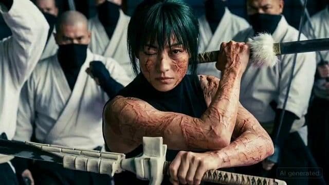 Maki Zenin Fight Scene Prompt (Scarred) — cover