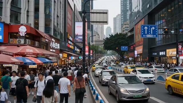Seedance 2.0 Video Prompt: Godzilla-Sized Orange Cat in Chongqing — cover