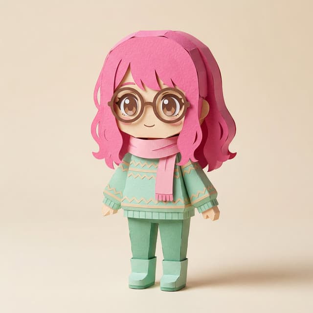 E-commerce Main Image - Image-to-SD Papercraft Conversion Prompt — output