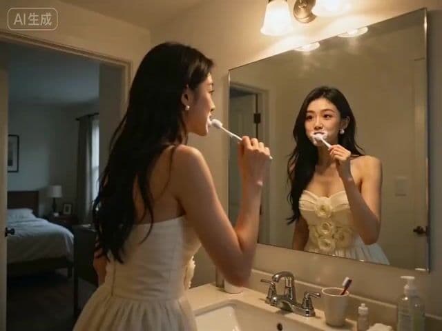 Horror Short Film Prompt: The Glitch in the Mirror — cover