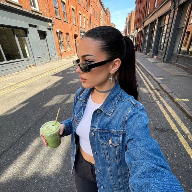 Urban Street Fashion Portrait Prompt — output