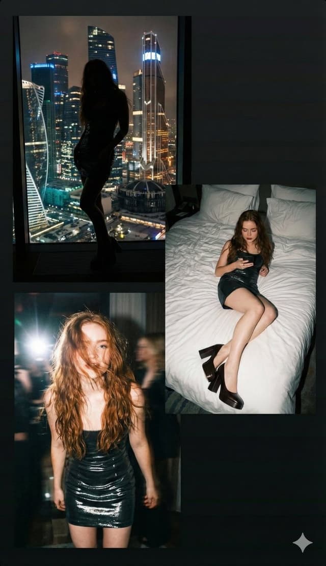 Nightlife Cinematic Collage with 2000s Vibe — output