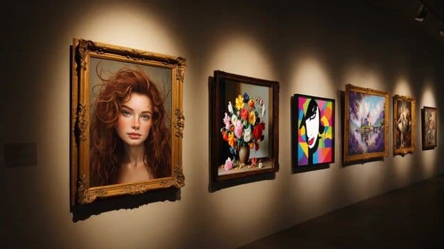 Museum Gallery Tracking Shot — cover