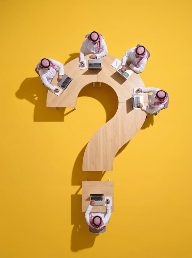 Product Marketing - Top-Down Flat Lay of Custom-Shaped Conference Table (Duplicate) — output