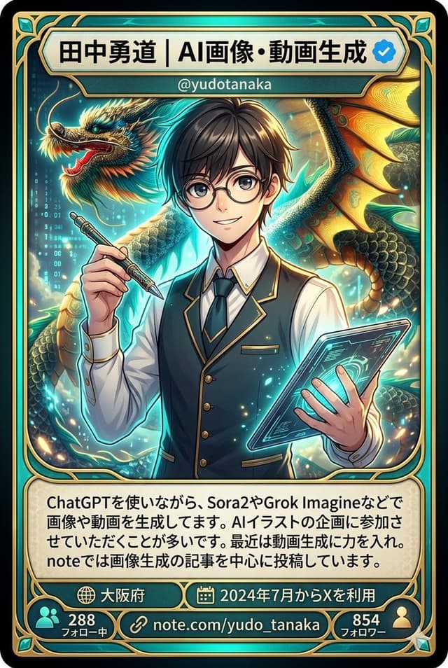 Profile / Avatar - Character Card Generation from Profile Image — output