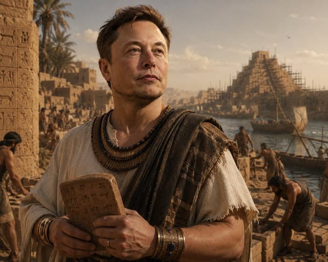Social Media Post - Ancient Noble Elon Cinematic Portrait — output
