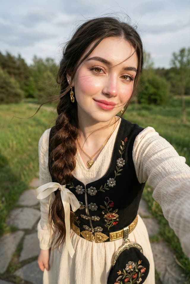 Profile / Avatar - High-Angle Photorealistic Selfie Portrait — output