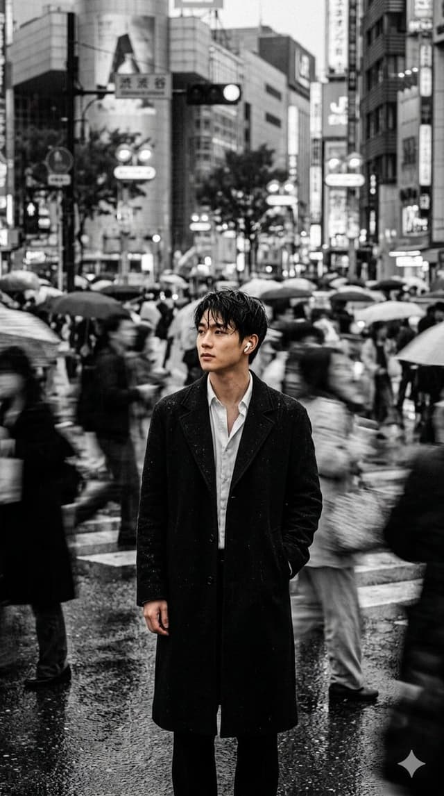 Cinematic Street Photography Portrait — output