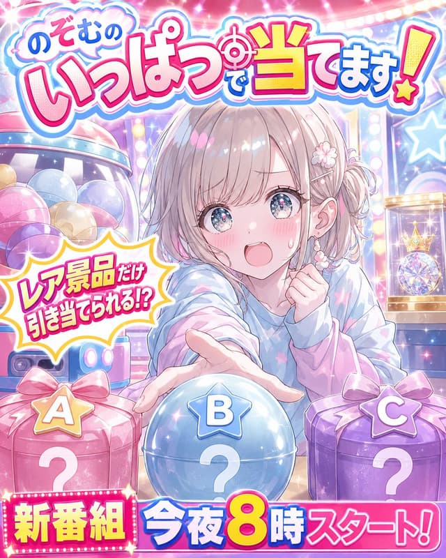 YouTube Thumbnail - Anime Prize Variety Show Poster — output