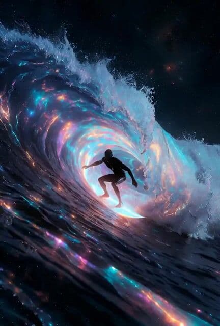 Cosmic Surfing Video — cover