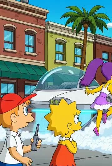 Jetsons Meet Simpsons Video Scene — cover