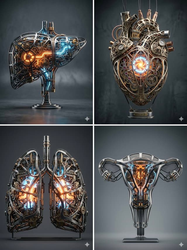 Game Asset - Mechanical Core Architecture — output
