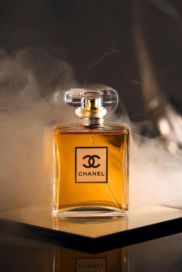 E-commerce Main Image - Chanel Perfume Product Shot Prompt — output